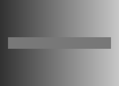 Gradient illusion